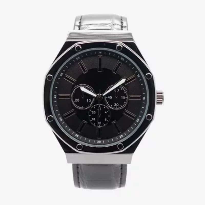 Mens Black 3-pc. Watch Boxed Set Mac7097jc