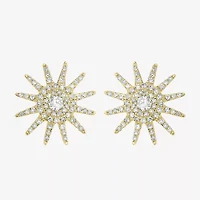 Starburst 3/8 CT. T.W. Natural White Diamond 14K Gold 12.5mm Star Stud Earrings