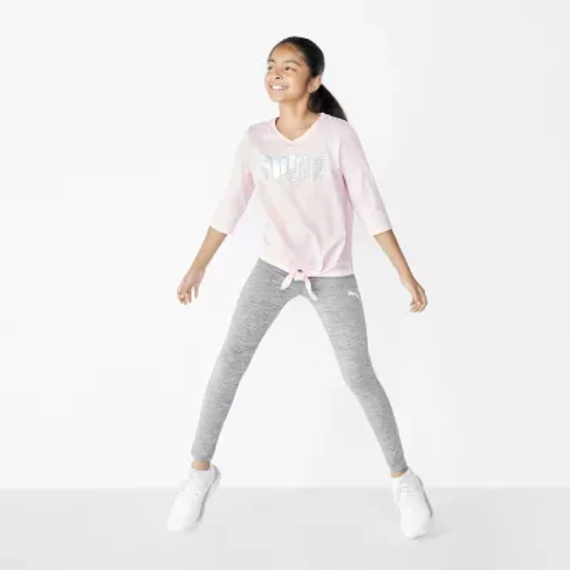 PUMA Big Kid Girls 20" Active Full Length Leggings