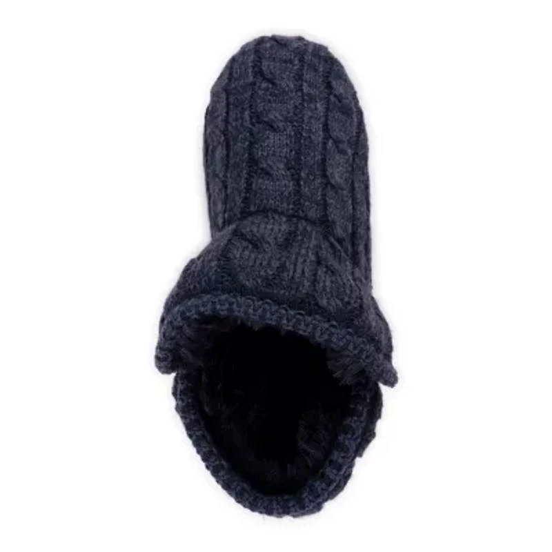 Muk Luks Womens Bootie Slippers