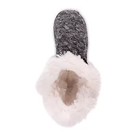 Muk Luks Womens Bootie Slippers