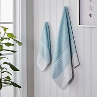 Saturday Knight Neutral Nuances Planet Ombre Bath Towel