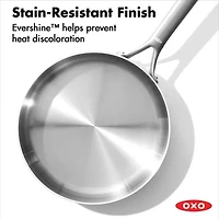 OXO Mira 3-Ply Stainless Steel 3.25-qt. Covered Saute Pan