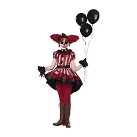 Little & Big Kid Girls Wicked Clown Costume
