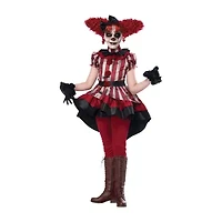 Little & Big Kid Girls Wicked Clown Costume