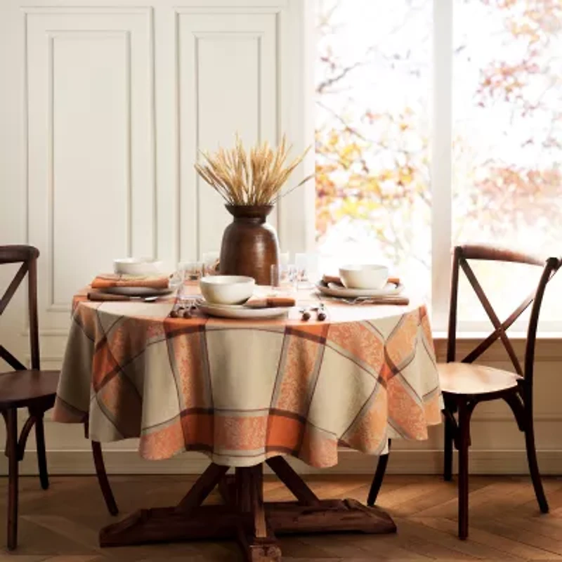 Elrene Home Fashions Autumnal Harvest Tablecloth