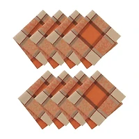 Elrene Home Fashions Autumnal Harvest 8-pc. Napkins