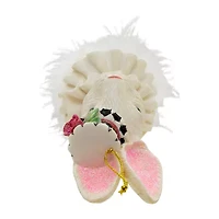 Kurt Adler 6.5-Inch Resin Hollywood Hats Rabbit Alice in Wonderland Christmas Ornament