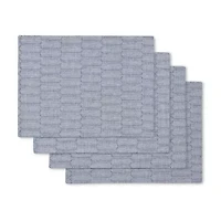 Martha Stewart Honeycomb 4-pc. Placemat Set