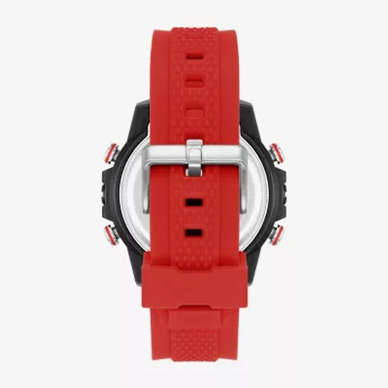 Armitron Mens Red Strap Watch 40/8510brd
