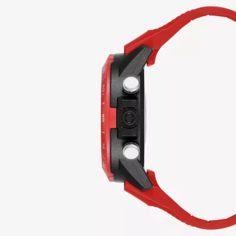 Armitron Mens Red Strap Watch 40/8510brd