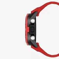 Armitron Mens Red Strap Watch 40/8510brd