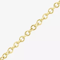Double Layer Womens 3/8 CT. T.W. Natural White Diamond 14K Gold Rectangular 15 Inch Pendant Necklace