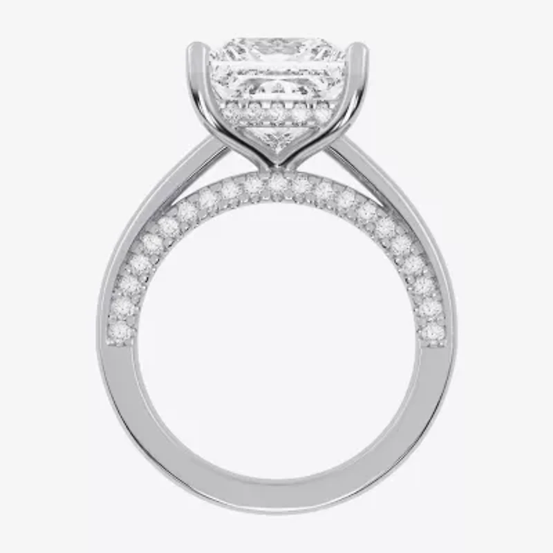 (G-H / Vs2-Si1) Womens 3 1/2 CT. T.W Lab Grown White Diamond 14K Gold Solitaire Engagement Ring
