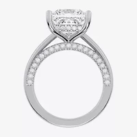 (G-H / Vs2-Si1) Womens 3 1/2 CT. T.W Lab Grown White Diamond 14K Gold Solitaire Engagement Ring