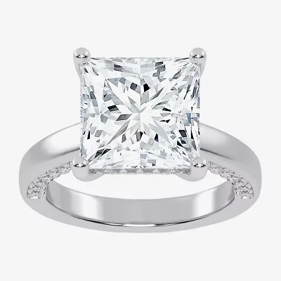 (G-H / Vs2-Si1) Womens 3 1/2 CT. T.W Lab Grown White Diamond 14K Gold Solitaire Engagement Ring