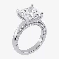 (G-H / Vs2-Si1) Womens 3 1/2 CT. T.W Lab Grown White Diamond 14K Gold Solitaire Engagement Ring