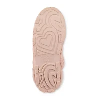 Jessica Simpson Cable Knit Womens Slip-On Slippers