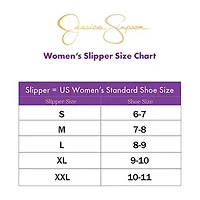 Jessica Simpson High Plush Scuff With Jersey Womens Slip-On Slippers
