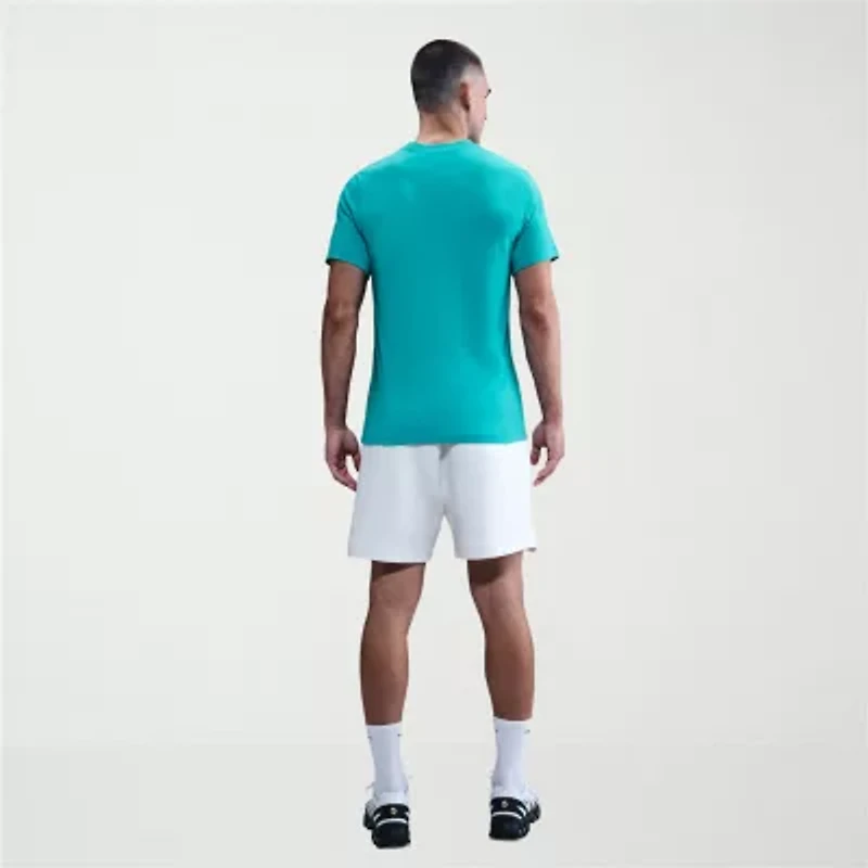 Nike Mens Crew Neck Short Sleeve Regular Fit Graphic T-Shirt