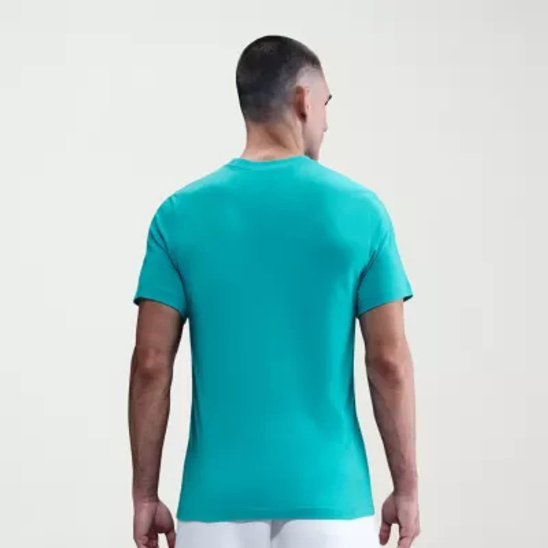 Nike Mens Crew Neck Short Sleeve Regular Fit Graphic T-Shirt