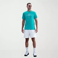 Nike Mens Crew Neck Short Sleeve Regular Fit Graphic T-Shirt
