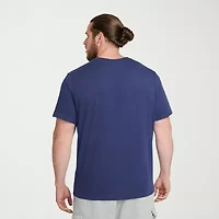 Nike Club Embroidered Logo Mens Crew Neck Short Sleeve Active Big and Tall T-Shirt