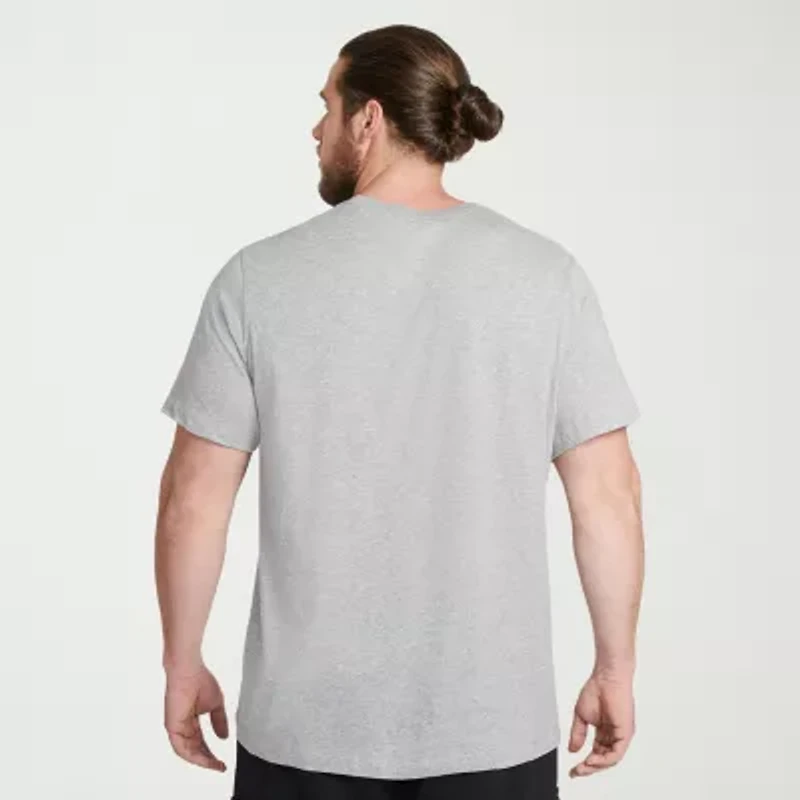 Nike Embroidered Logo Mens Crew Neck Short Sleeve Active Big and Tall T-Shirt