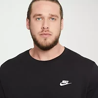 Nike Embroidered Logo Mens Crew Neck Short Sleeve Active Big and Tall T-Shirt