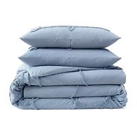 Peri Home Retro Scroll Duvet Sets