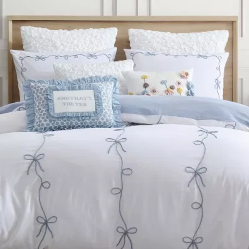 Peri Home Sasha Bows Comforter Sets