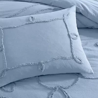 Peri Home Retro Scroll Duvet Sets