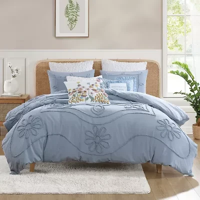 Peri Home Retro Scroll Duvet Sets