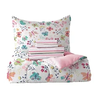 Dream Factory Butterfly Garden Comforter Sets