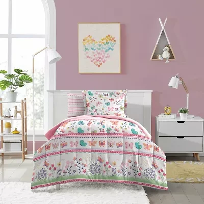 Dream Factory Butterfly Garden Comforter Sets