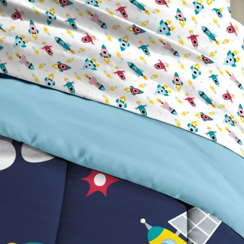 Dream Factory Space Galaxy Comforter Sets