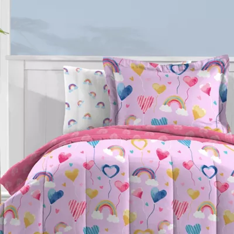 Dream Factory Balloon Hearts -pc. Lightweight Comforter Set