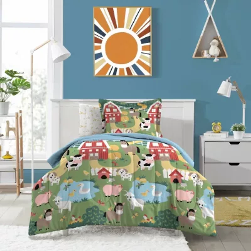 Dream Factory Barnyard Animals Comforter Sets
