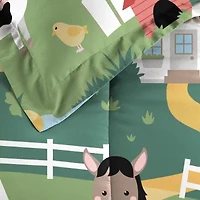 Dream Factory Barnyard Animals Comforter Sets