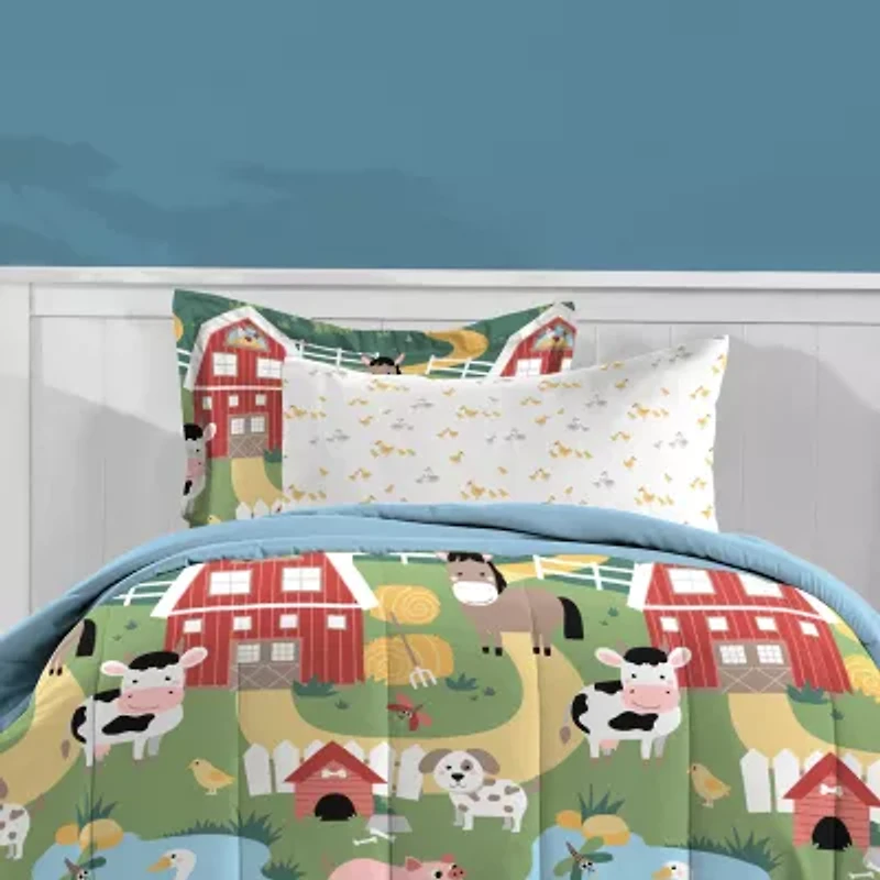 Dream Factory Barnyard Animals Comforter Sets