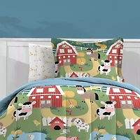 Dream Factory Barnyard Animals Comforter Sets