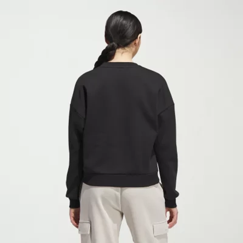 adidas Pearl Fleece Crew Neck Sweatshirt