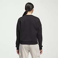 adidas Pearl Fleece Crew Neck Sweatshirt