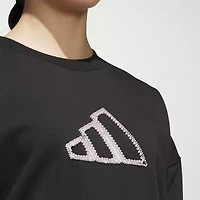 adidas Pearl Fleece Crew Neck Sweatshirt