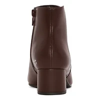 east 5th Womens Sherman Block Heel Booties