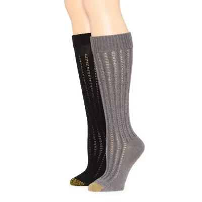 Gold Toe Womens 2 Pair Knee High Socks