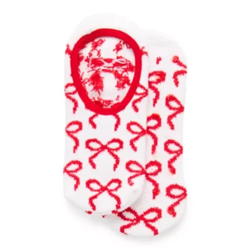 Mixit Holiday Cozy Womens 1 Pair Liner Socks