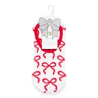 Mixit Holiday Cozy Womens 1 Pair Liner Socks