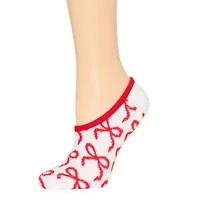 Mixit Holiday Cozy Womens 1 Pair Liner Socks