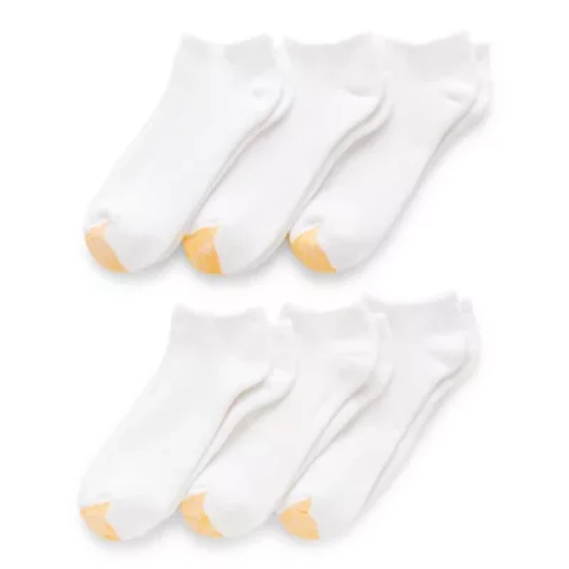 Gold Toe Womens 6 Pair Plus Tall Low Cut Socks